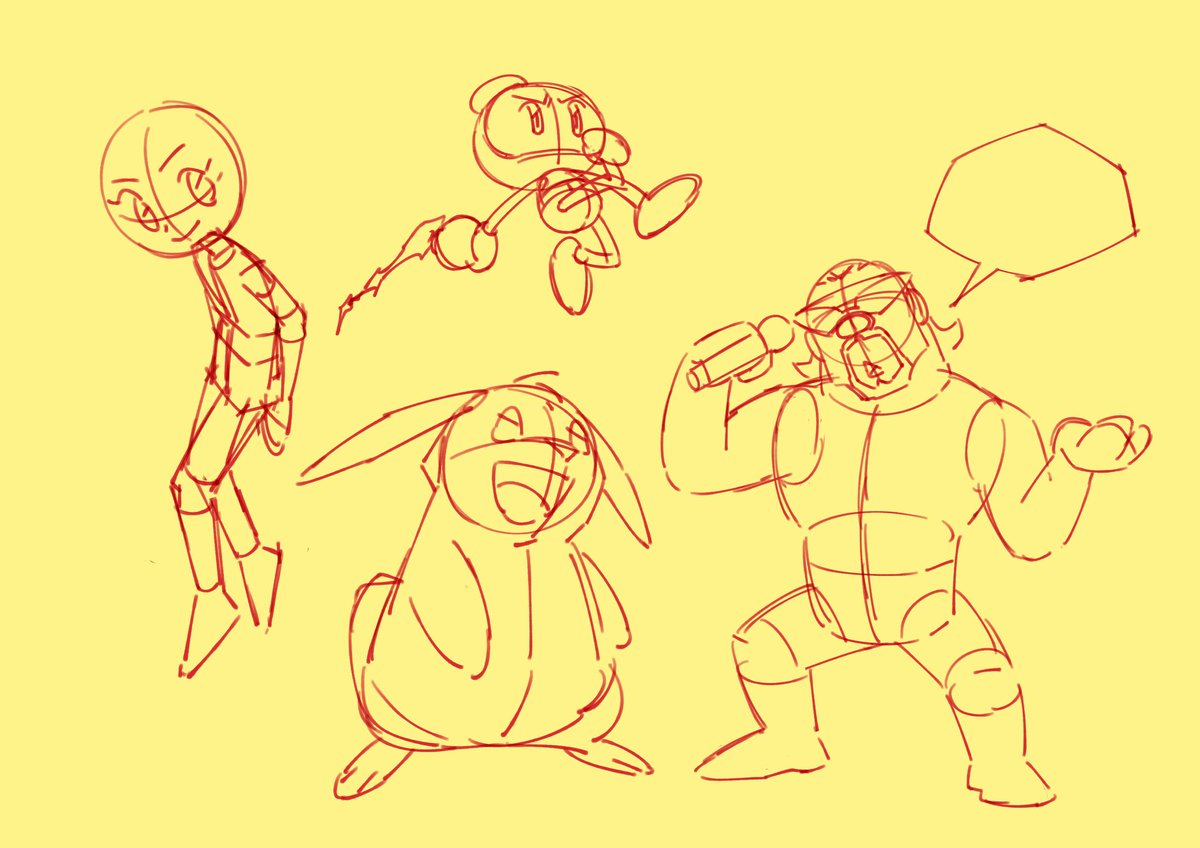 Here are some Bomberman Jetters drawings I did last week and an unsolicited thread about the anime.
#ボンバーマンジェッターズ #bombermanjetters