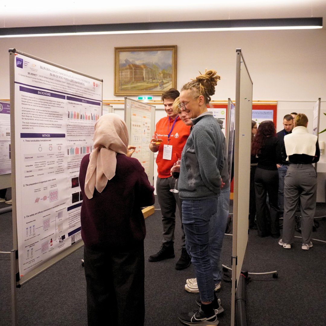 FENSorg's tweet photo. ❄️ #FENS-Hertie #WinterSchool | Day 3-4 Wrap-Up

🏔️ Between lectures, poster sessions, snow walks, and fireplace chats, it's been a busy weekend here in Obergurgl!

We've explored everything from #Alzheimers to #proteinopathy, and there's still more to learn! 🧠

#FENSSchool https://t.co/ZzvULRus3E
