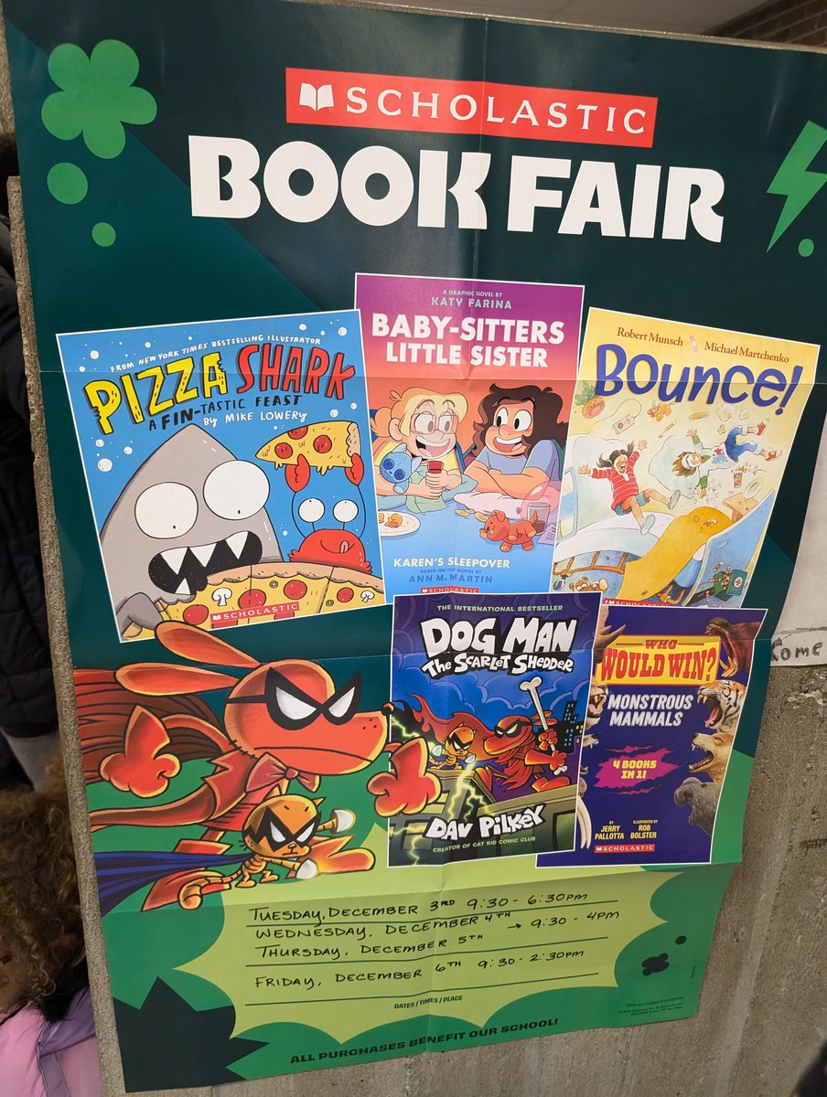 The <a href="/GShepherdOCSB/">Good Shepherd School</a> Book Fair is up on us this week, Tuesday-Friday with an evening event Tuesday from 4-6pm.