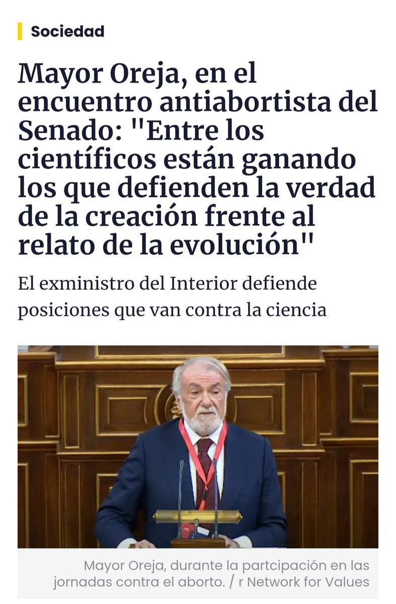 Dos noticias de hoy que se entienden mejor juntas.

Ya sea por fanatismo, por puro interés político, o ambas cosas, lo cierto es que la deriva negacionista y anticultural de ciertos políticos asusta y es peligrosa.

Y, de paso, que no se hable de áticos ni de la DANA, claro...