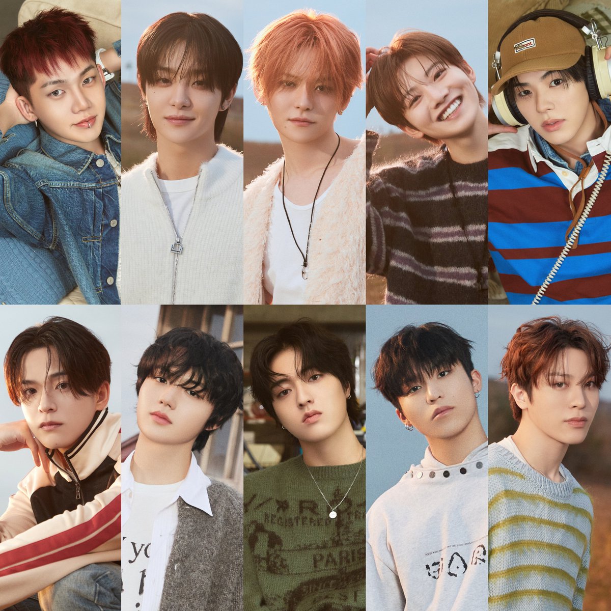 last night, i saw 10 visuals.