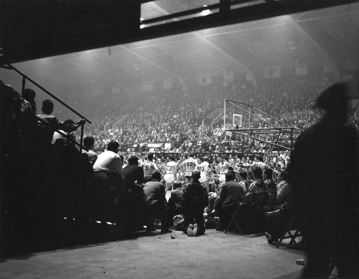 Today is the 75th birthday of the most important building ever funded by the State of North Carolina: Reynolds Coliseum.

The unfinished arena, which cost $2.5 million to construct, opened its doors on Dec. 2, 1949, for a <a href="/PackMensBball/">NC State Men's Basketball</a> game against Washington &amp; Lee, both the