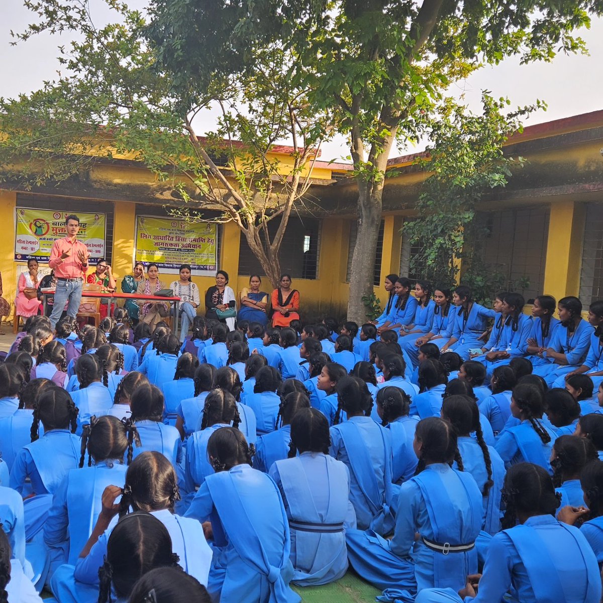 "बाल विवाह मुक्त भारत की ओर, जहाँ हर बच्ची को शिक्षा और अपने सपनों को पूरा करने का पूरा अधिकार मिले।"