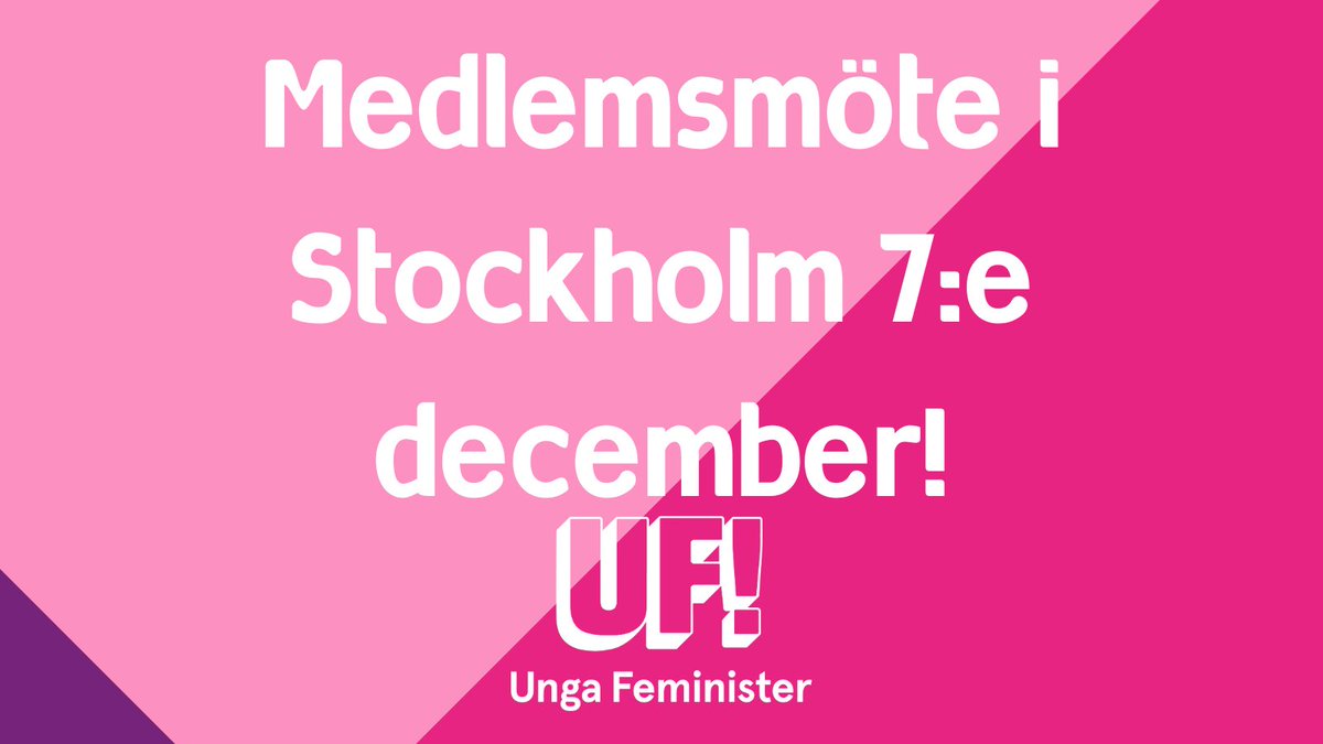 Nu på lördag så har vi ett medlemsmöte i Stockholm! 

Mer info i senaste nyhetsbrevet för medlemmar!