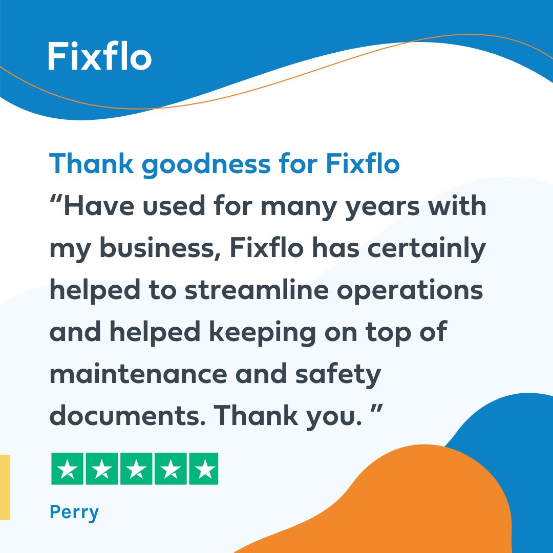 Thank you, Perry, for the gleaming review! We’re thrilled to hear Fixflo has helped keep your operations running smoothly and keep your maintenance in check ✅ 

#TrustpilotReview #Maintenance #Proptech