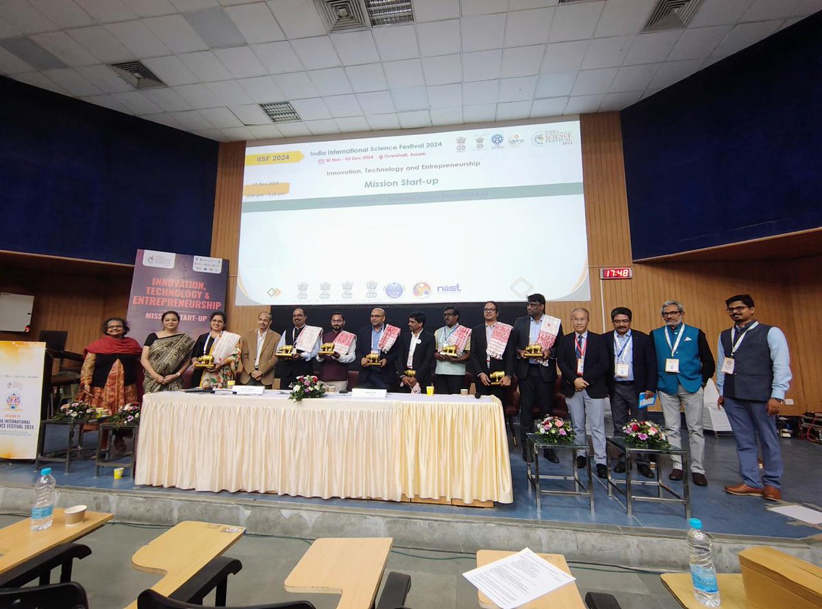 Thankful to Shri @Bk Sohliya, <a href="/megfarmerscomm1/">Meghalaya Farmers (Empowerment) Commission</a> <a href="/AshishLele3467/">Ashish Lele</a> for the wonderful inputs on connecting the problems of lansd to technologies from labs and finally to market. 
A heartfelt thanks to passionate story teller entrepreneurs who talked straight from their heart