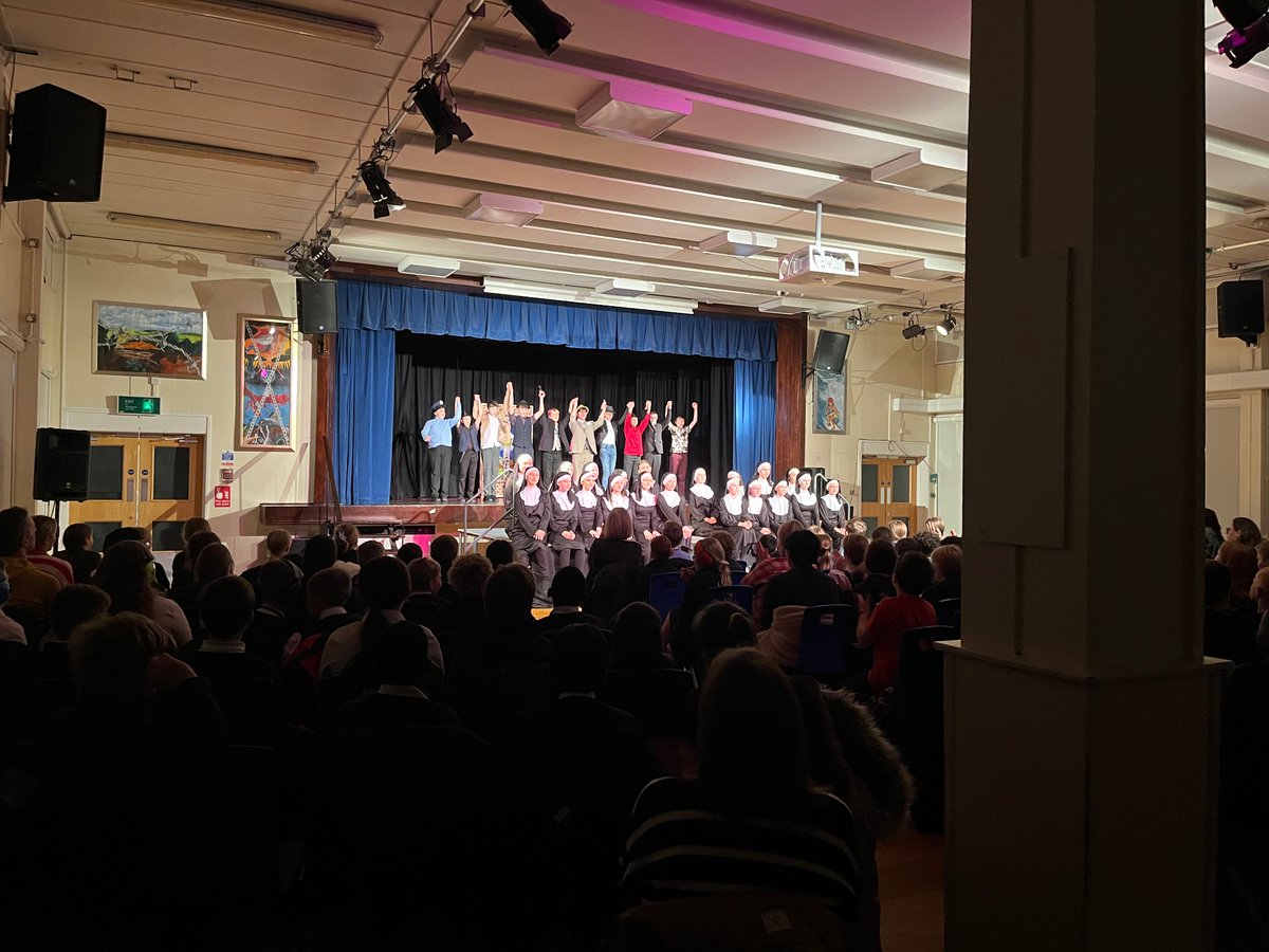 We would to like thank the pupils from a few of our feeder schools who came to watch our dress rehearsal of Sister Act Jr yesterday. Our first official performance is tonight and wish want to wish all our cast the best of luck and BREAK A LEG!! ✨🎭