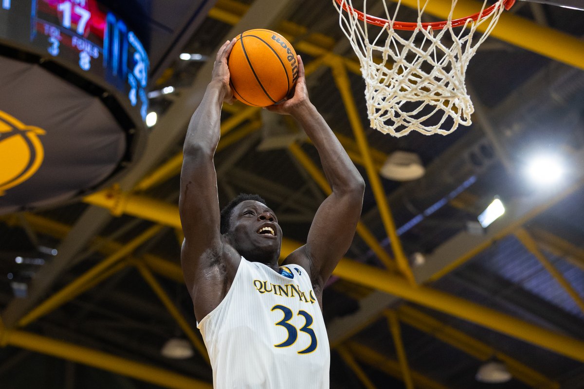 Quinnipiac Men's Basketball (@qu_mbb) on Twitter photo Paul Otieno leads the entire country in offensive rebounds per game (4.9) π€
<a href="/Paulotieno500/">Paul Otieno</a> has grabbed 23 offensive boards over the last 3 games πͺ Paul Otieno leads the entire country in offensive rebounds per game (4.9) π€
<a href="/Paulotieno500/">Paul Otieno</a> has grabbed 23 offensive boards over the last 3 games πͺ