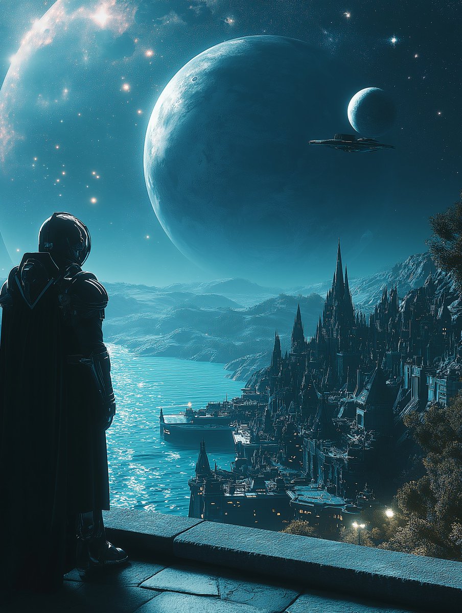 darkvortiger's tweet image. Royal Sentinel from the Republic of Solvarium, standing watching the port at Oryndel