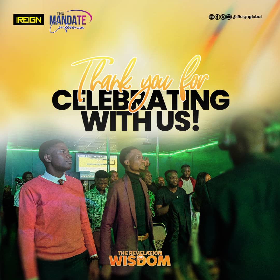 iReignGlobal's tweet image. Thank you for celebrating with us at The Mandate Conference 2024

Without doubt, we know you partook in the baptism of INTELLIGENT FIRE🔥

Continue in the same

Reign in Life.

#TMC2024 
#The_Revelation_Of_Wisdom 
#Dominion 
#Supernatural  
#Gospel 
#Kings 
#iReign
#BishopFeyi