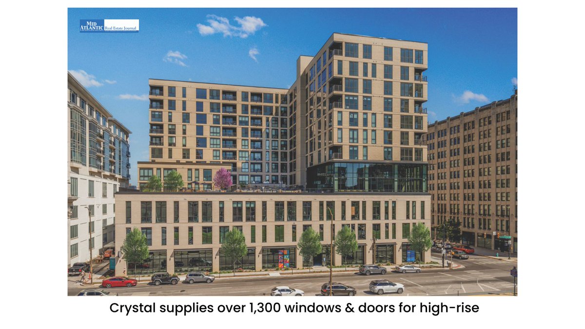 MAREJournal's tweet image. Featured Products:
✨ Series 8510 &amp;amp; 8500 casement windows
✨ Series 5600 sliding windows
✨ Series 2100 fixed windows
✨ Series 1450D terrace doors
Learn more about @DoorCrystal &apos;s innovative work and energy-efficient solutions: online.flippingbook.com/view/781839814…

#CrystalWindows #CRE