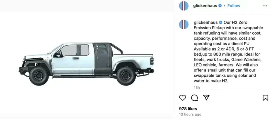 Fuel Cells Works (@fuelcellsworks) on Twitter photo .<a href="/Glickenhaus/">Scuderia Cameron Glickenhaus</a> teases #hydrogen pickup with diesel-like performance and cost.
#HydrogenPower #FuelCell #H2 #HydrogenNow #zeroemissions
fcw.sh/XgmYXK .<a href="/Glickenhaus/">Scuderia Cameron Glickenhaus</a> teases #hydrogen pickup with diesel-like performance and cost.
#HydrogenPower #FuelCell #H2 #HydrogenNow #zeroemissions
fcw.sh/XgmYXK