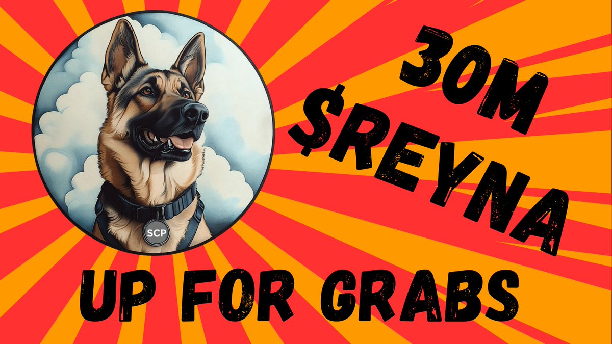 🚀 $REYNA is more than a meme coin—it’s a movement! Earn, grow, and be part of the future with our community-driven project. 🐾

👉 zealy.io/cw/reynacoin/i…
#SCPRIMECLOUD #SCPRIME $REYNA
