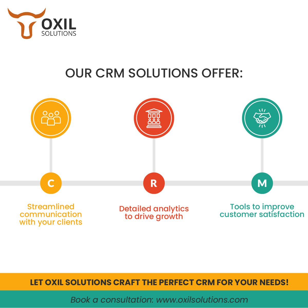 OxilSolutions's tweet image. Customer relationships made simple

#CRM #CustomerSuccess #OxilSolutions