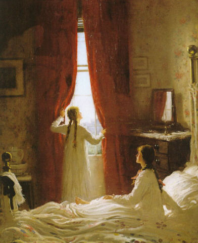 🎨Frederick William Elwell (English, 1870 - 1958)
Beautiful morning