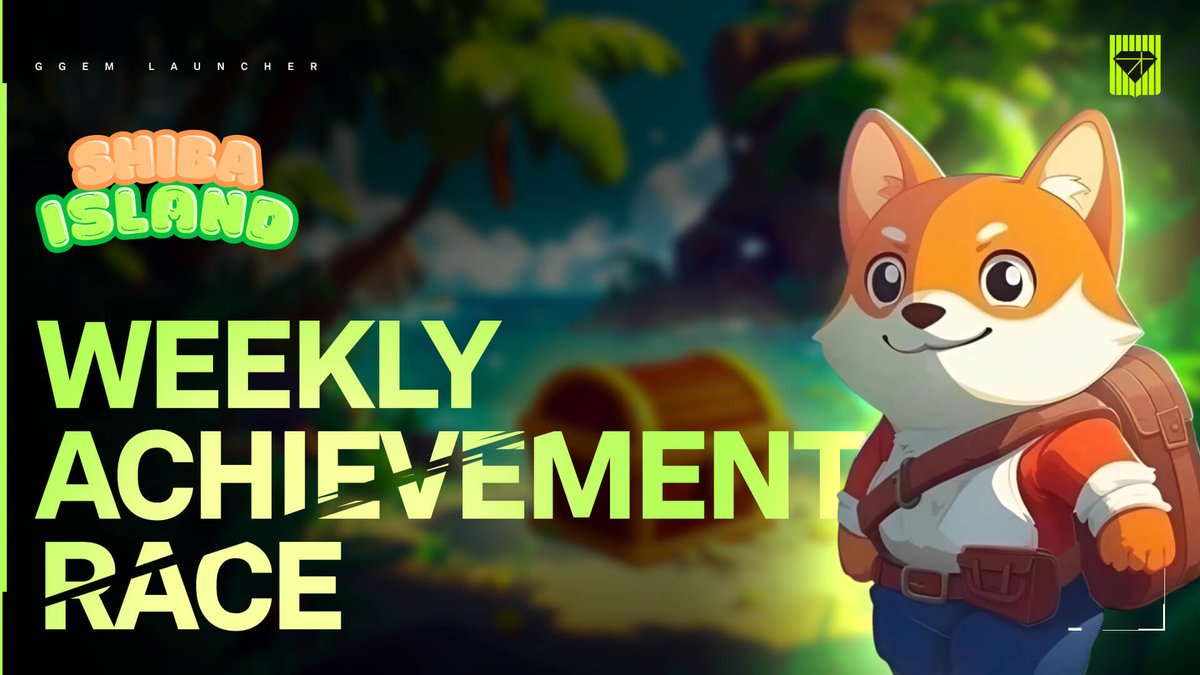 GGEM_LAUNCHER's tweet photo. Catch As Many Birds As Possible 🦃

How’s it going, guys? Let’s kick off the week with a FRESH Achievement Race! 🐶

Play @ShibaIslandGame, participate in the royal battle, explore the island and overcome difficulties, playing as a Shiba Inu dog, don't make him wait....

🏆 REWARD: 5,000 $GGEM tokens + $10 for top5 (1000 $GGEM + $2 each)

Have fun, show off your skills, and check out all the details in our Discord: https://t.co/iwcX3LpRmE