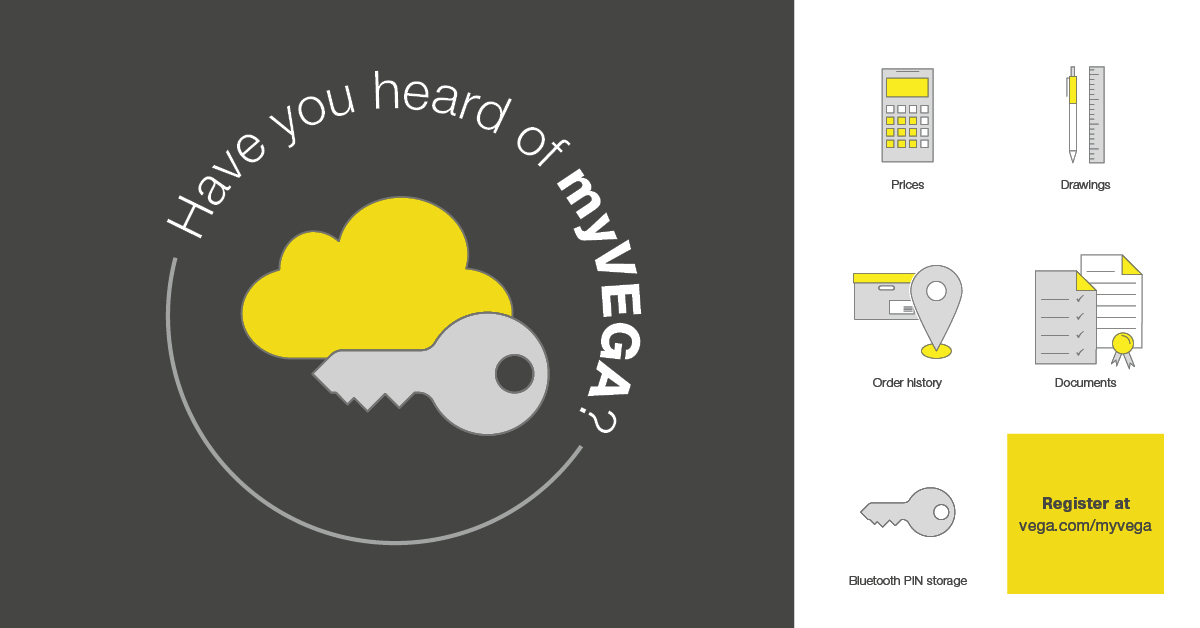 #myVEGA is your customized information platform with numerous online functions revolving around VEGA devices. 
You are can:
✅ configure VEGA instruments 
✅ have access to prices and lead times
✅ order online
✅ and so much more

Register for myVEGA 👇
loom.ly/3Lf6c2I