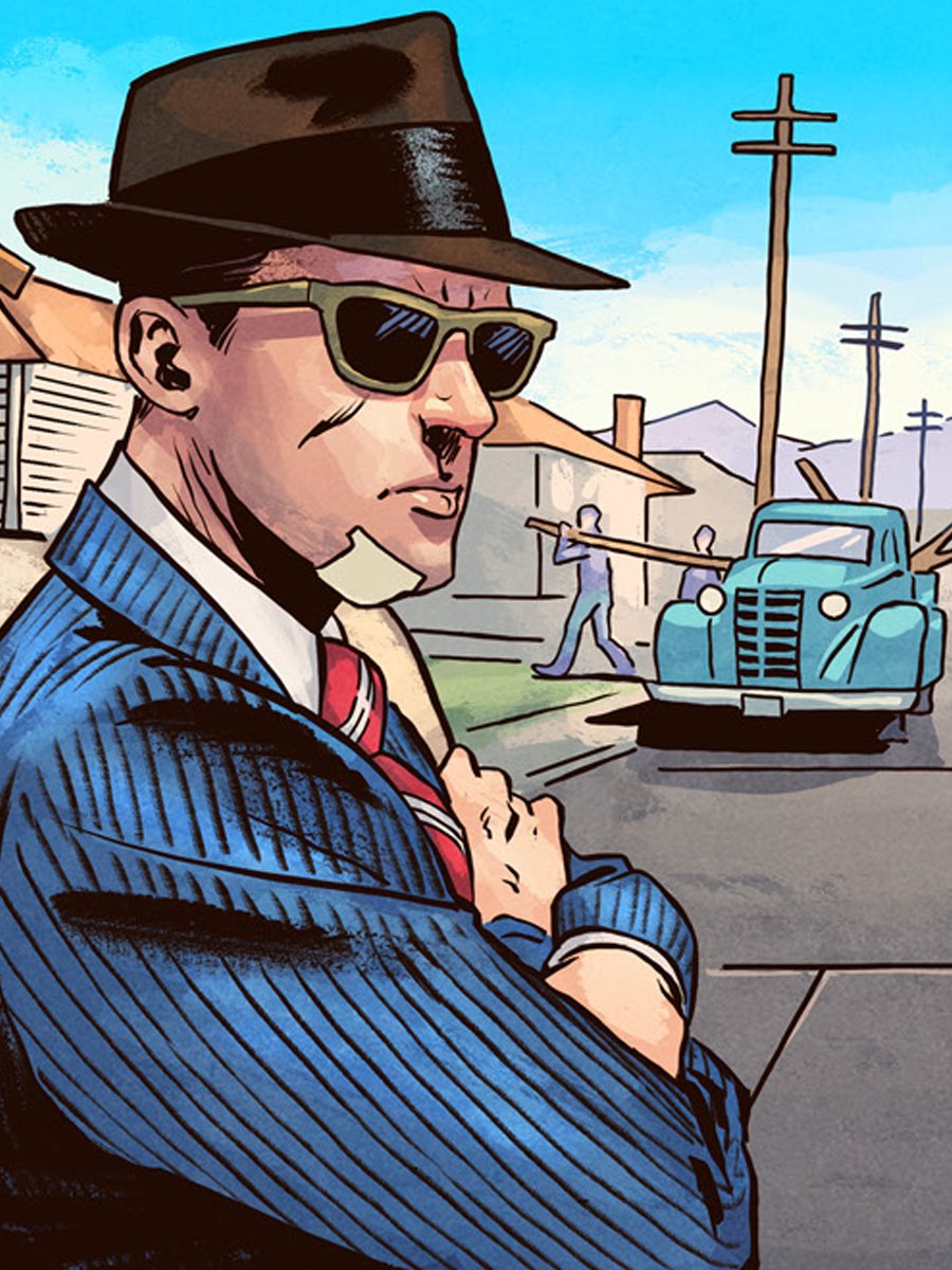 Tony James - Star Noir is on Kickstarter (@tslashj) on Twitter photo Surveying the scene. Los Angeles. 1947. 👽🕵️ #indiecomic #comicbook A: <a href="/pablodbonis/">Pablo De Bonis</a> C: <a href="/vinitownsend/">🏳️🌈Vinicius Townsend🏳️🌈</a> Surveying the scene. Los Angeles. 1947. 👽🕵️ #indiecomic #comicbook A: <a href="/pablodbonis/">Pablo De Bonis</a> C: <a href="/vinitownsend/">🏳️🌈Vinicius Townsend🏳️🌈</a>