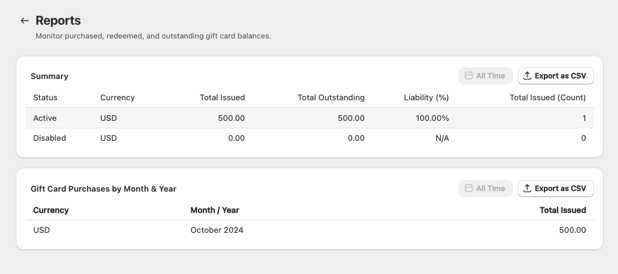 AcceleratorSaas's tweet photo. We're happy to announce GiftCheck Pro now has a liability report to help monitor issued, redeemed and outstanding gift cards.

👉 https://t.co/dLSQugzm01

@Shopify https://t.co/SyWm9s5OLA