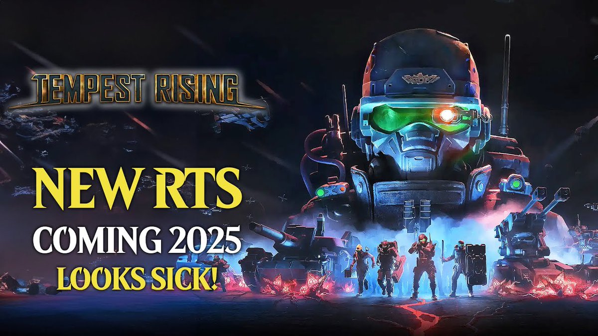 Fextralife's tweet photo. ⭐Tempest Rising - An RTS GAME That Is More Than Just A Command and Conquer Clone⭐

If you’re looking for an RTS game to look forward to, you’re in luck because, in this article, we’ll be talking about #TempestRising.

Video: https://t.co/uxjvZbnlUz

#tempestrising #rts #slipgateironworks