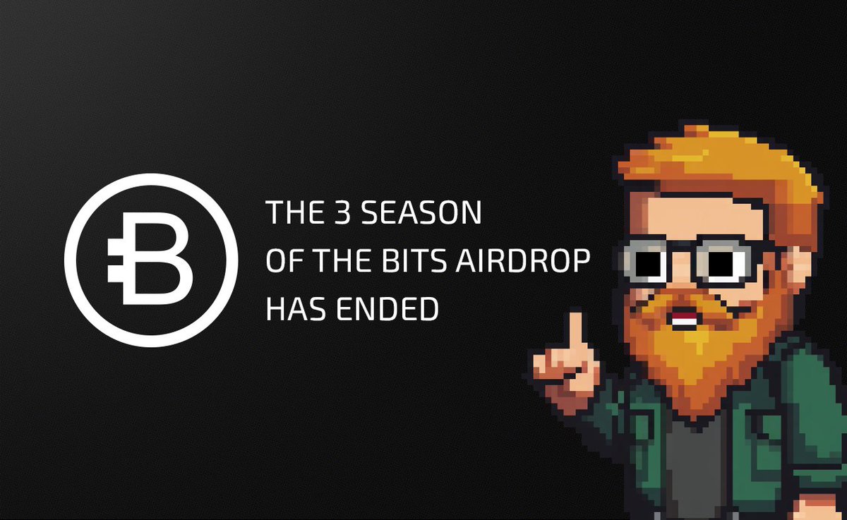bits_center's tweet photo. BIG NEWS, BITSERS! THE MOMENT YOU'VE BEEN WAITING FOR HAS ARRIVED! 🚀 

The 3rd Season of the $BITS Airdrop has officially ended, and it’s time to celebrate! 🤑

We’re distributing $BITS rewards to the top 100,000 most active users – just like before! ✈️

Yes, YOU might be among them! 🫥