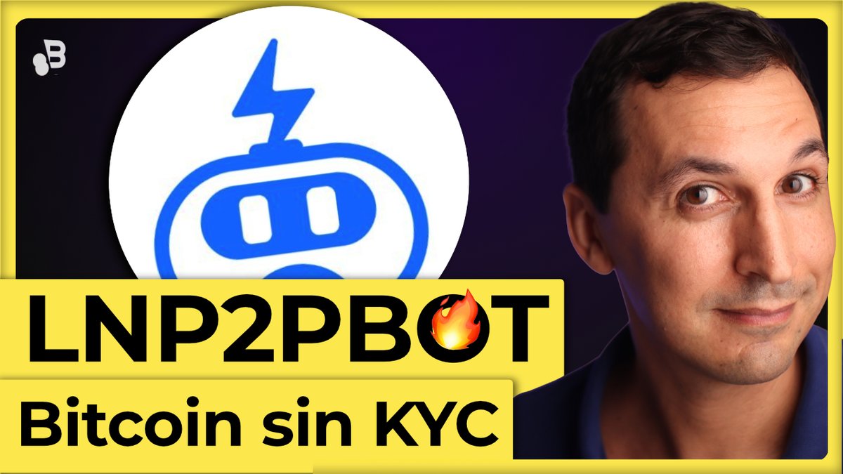 btcenespanol's tweet photo. 🤔 ¿Qué es @lnp2pbot?
LNP2Pbot, es un bot o robot de Telegram que te permite comprar o vender bitcoins con otros usuarios sin validación de identidad y utilizando la red de Lightning Network.
Veamos más detalles sobre esta ingeniosa herramienta.
Abro 🧵 (1/11) https://t.co/JL3k4Y8fb5