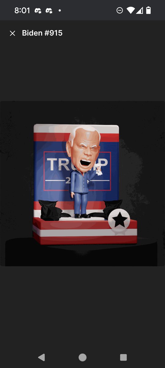 BrandonRayMorg1's tweet photo. Hey everyone just wanted to give a shout out to @88orus88    won and received this hilariously badass 1st edition Blockchain bobblehead on their Discord Server Advent Channel!! Thanks @88orus88 for the awesome prize!!! Y'all are great!! 🫵💯🙌🙂‍↕️👍 https://t.co/rTRm7fLsos