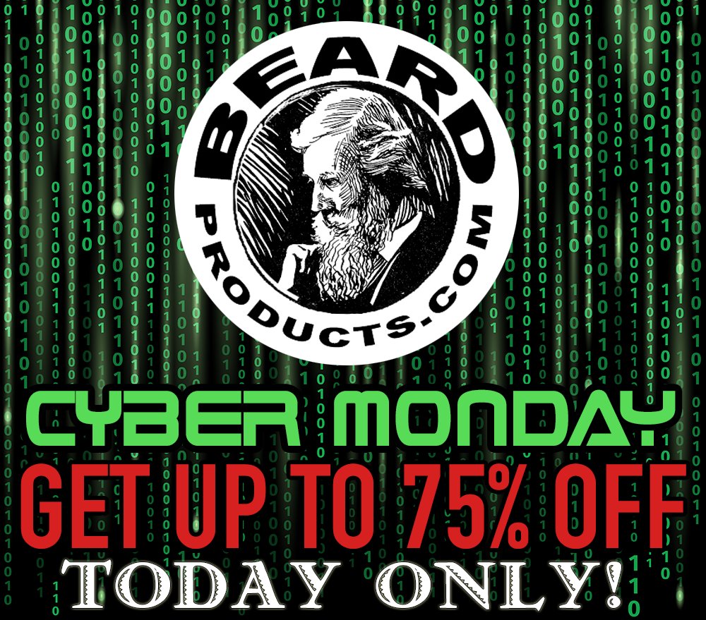 BeardProducts.com Cyber Monday Sale! Up to 75% Off Today Only! Biggest Sale of the Year 💥 $5 Beard Oil 💥$5 Beard Shampoo 💥and MUCH MORE!!
BeardProducts.com
#BeardProducts #cyberMonday #cybermondaydeals