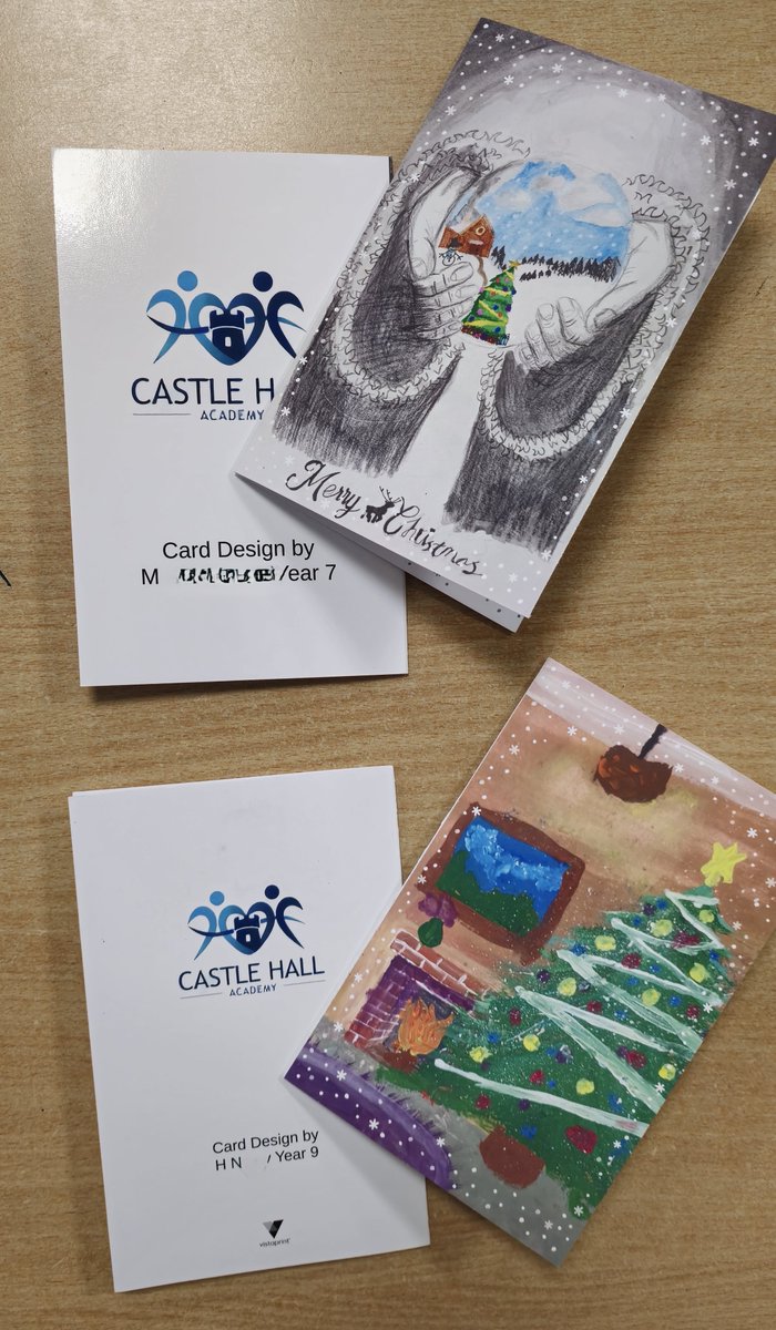 Congratulations to the winners of our Christmas Card Design Contest! The English team is celebrating your creativity and using your beautiful designs to share kind words and spread joy to those in care homes who may not have family this holiday season #English