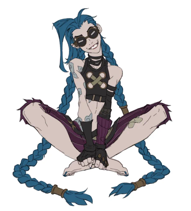 #Jinx is cute#Arcane 