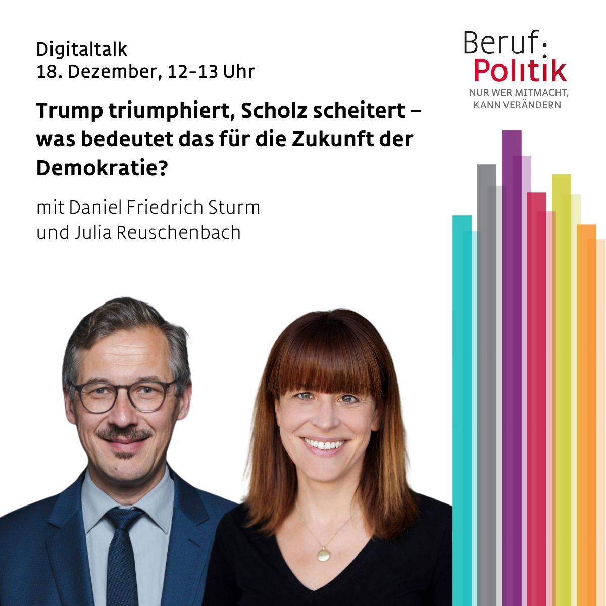 Demokratie stärken - Hertie-Stiftung (@demokratieghst) on Twitter photo Trump triumphiert, Scholz scheitert – welchem Politikertyp werden die Wähler in Zukunft eher zutrauen, die Probleme unserer Zeit zu lösen? Wir diskutieren diese Frage mit Politikwissenschaftlerin und Autorin <a href="/j_reuschenbach/">Julia Reuschenbach</a> und Journalist <a href="/SturmDaniel/">Daniel Sturm</a> bei unserem digitalen Trump triumphiert, Scholz scheitert – welchem Politikertyp werden die Wähler in Zukunft eher zutrauen, die Probleme unserer Zeit zu lösen? Wir diskutieren diese Frage mit Politikwissenschaftlerin und Autorin <a href="/j_reuschenbach/">Julia Reuschenbach</a> und Journalist <a href="/SturmDaniel/">Daniel Sturm</a> bei unserem digitalen