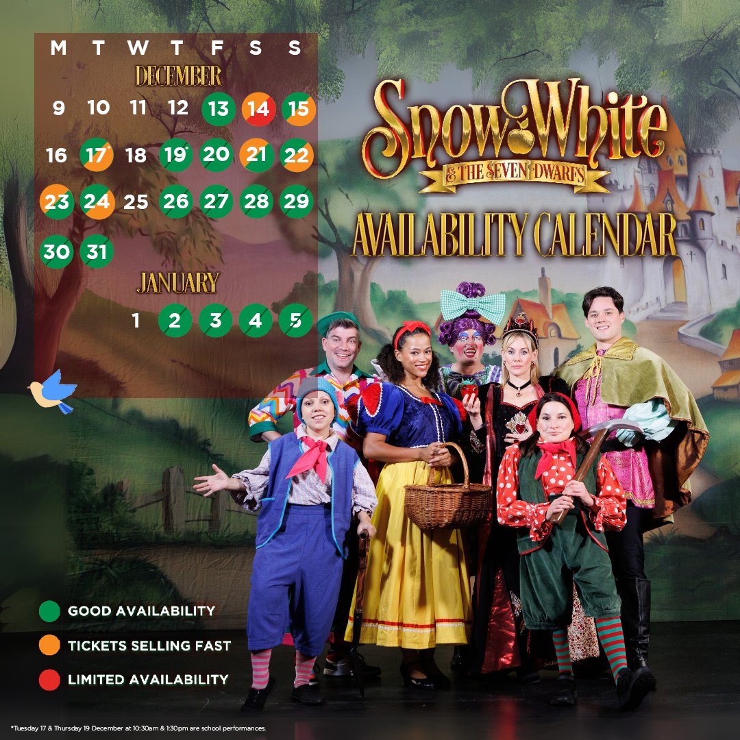 Fairfield Halls (@fairfield_halls) on Twitter photo The Christmas lights are twinkling, and panto is drawing closer and closer... There's still tickets available, so bring your family along to enjoy our panto!
🍎 Snow White & the Seven Dwarfs
📅 Fri 13 Dec 24 – Sun 5 Jan 25
🎟️ Buy tickets: pulse.ly/4g0r4+
<a href="/jamiesteen/">Jamie Steen</a> The Christmas lights are twinkling, and panto is drawing closer and closer... There's still tickets available, so bring your family along to enjoy our panto!
🍎 Snow White & the Seven Dwarfs
📅 Fri 13 Dec 24 – Sun 5 Jan 25
🎟️ Buy tickets: pulse.ly/4g0r4+
<a href="/jamiesteen/">Jamie Steen</a>