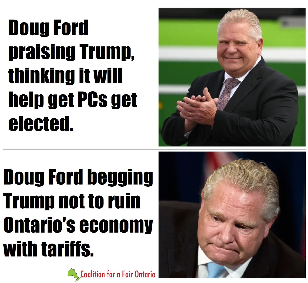 #onpoli #cdnpoli #Trump #BabyPlease #BuiltFordTough