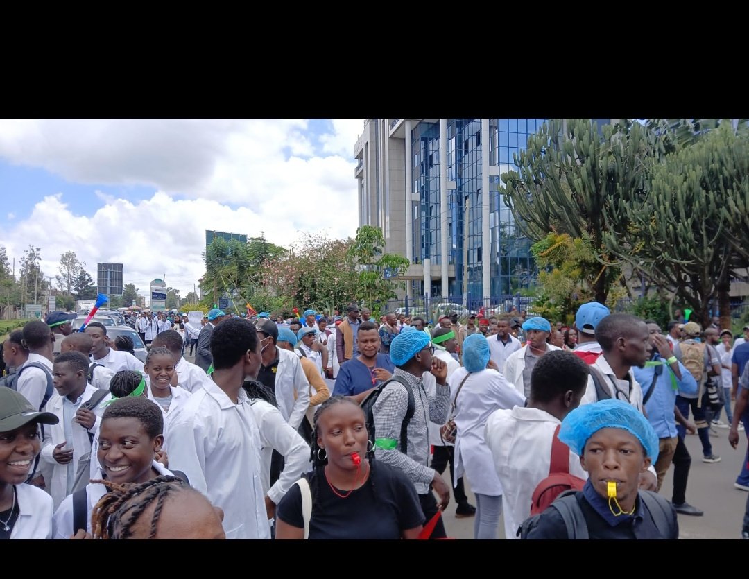 Thursday will not be any other day, we will be causing earthquake at <a href="/MOH_Kenya/">Ministry of Health</a> . Liars and  law breakers  will have to leave office.  <a href="/psmuthoni/">Mary Muthoni Muriuki, CBS, HSC</a> .
#ImplementCBA2017 
#JusticeForMedics 
#OccupyMOH