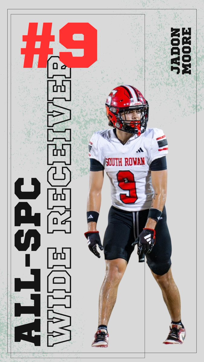 South Piedmont 3A- SRHS Raider Football (@footballsrhs) on Twitter photo Congrats Jadon!
25th in state of NC total return yards
1st SPC KR avg - 21
2nd SPC total return yds - 460
42 receptions
729 yards
4 TDs
<a href="/JadonMoore007/">Jadon Moore</a> Congrats Jadon!
25th in state of NC total return yards
1st SPC KR avg - 21
2nd SPC total return yds - 460
42 receptions
729 yards
4 TDs
<a href="/JadonMoore007/">Jadon Moore</a>