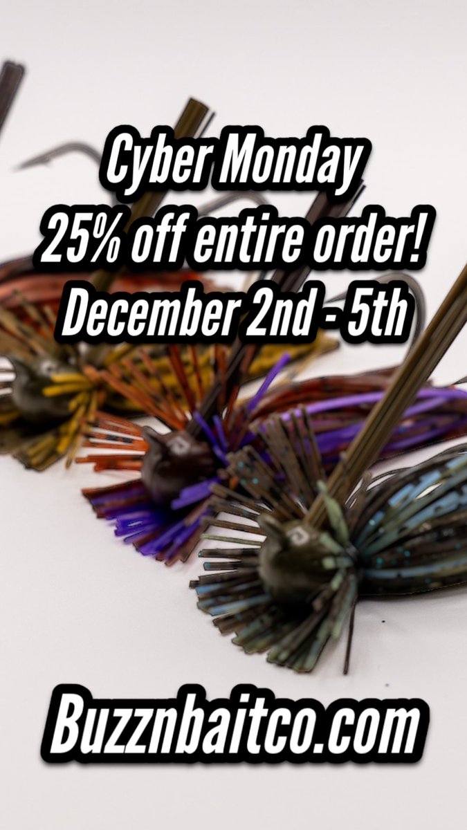 #CyberMondaySale ➡️ Buzznbaitco.com
