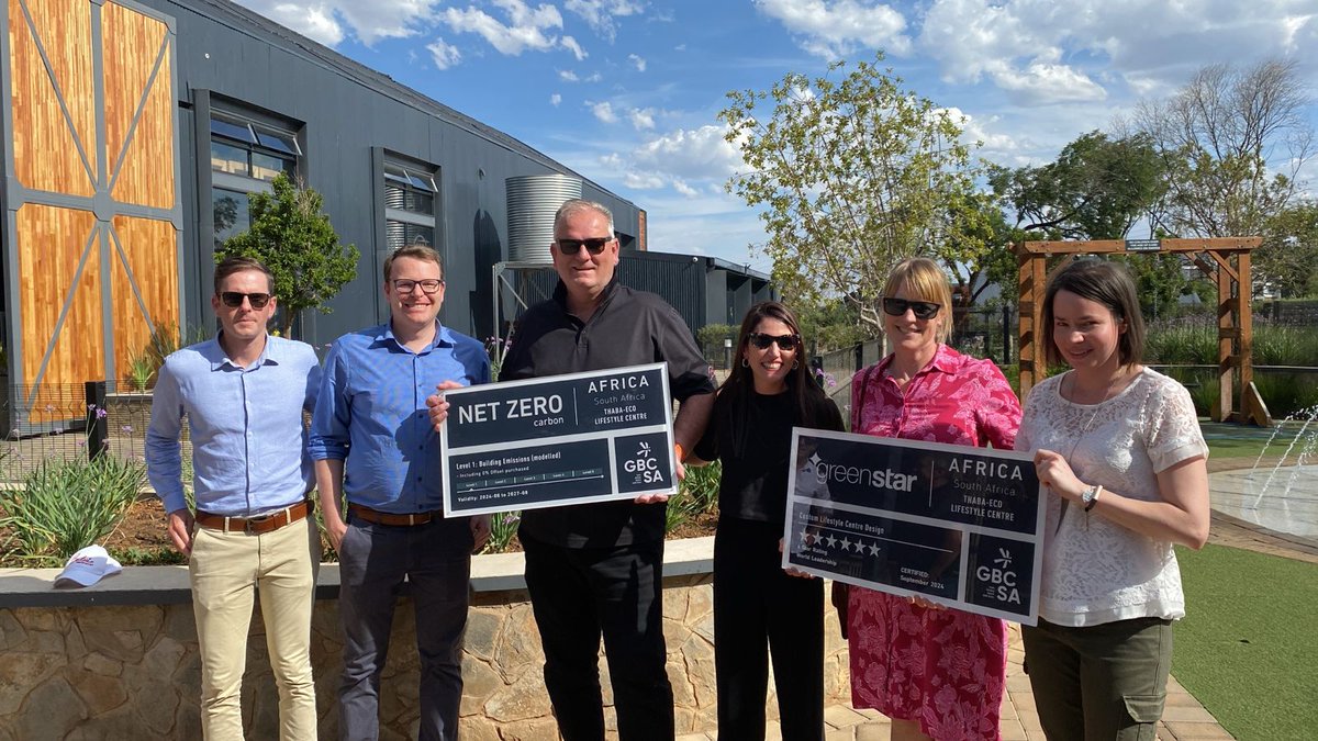 We enjoyed attending the Thaba Eco Plaque handover today in Kliprivier, Gauteng. Our congratulations to <a href="/BalwinProp/">Balwin Properties</a> and everyone on the team. <a href="/GBCSA/">GBCSA</a>