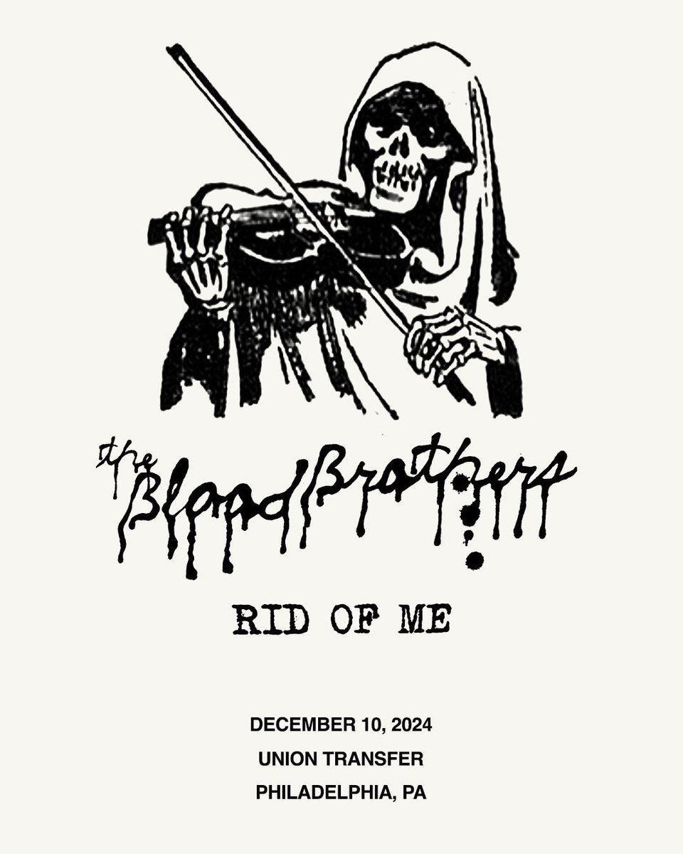 Next week Philly 🩸 ❤️ 

<a href="/1900USANAILS/">The Blood Brothers</a> <a href="/R5Productions/">R5 Productions</a> <a href="/UnionTransfer/">Union Transfer</a>