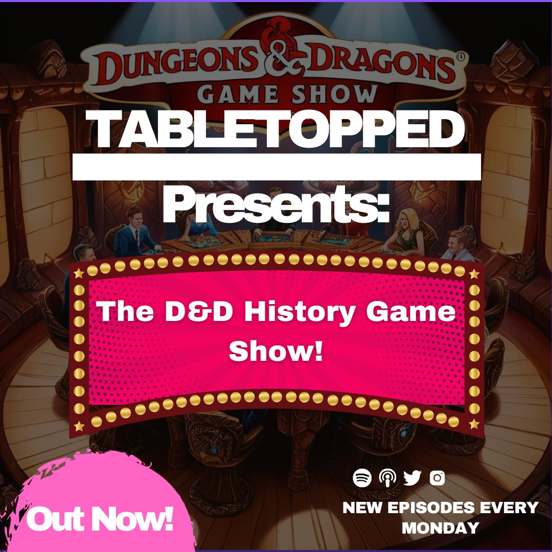 Tabletopped Podcast tweet media