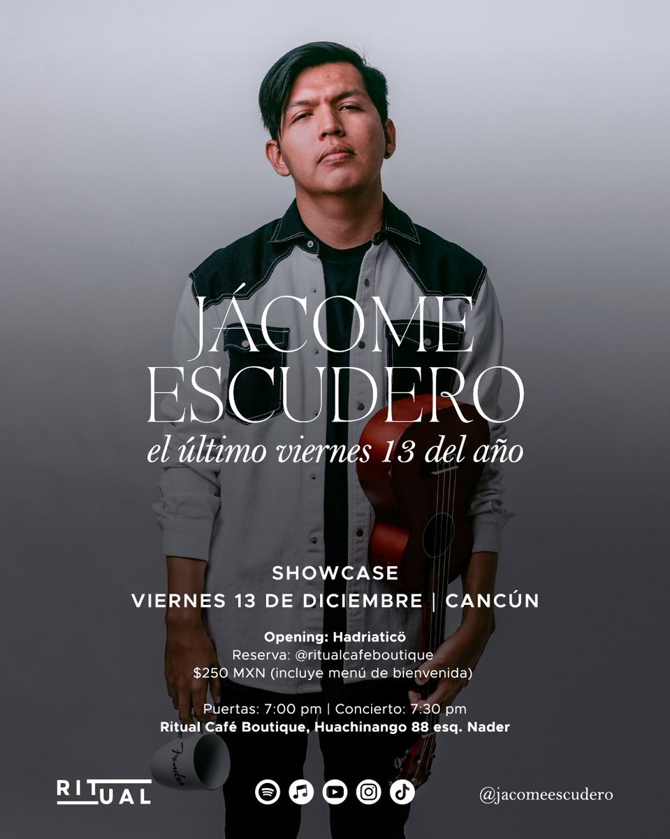 El último viernes 13 del año tenemos una cita para ir por un café a las seis. ☕️🙂‍↕️  

Reserva con Ritual Café en el siguiente link: wa.link/uk67b4