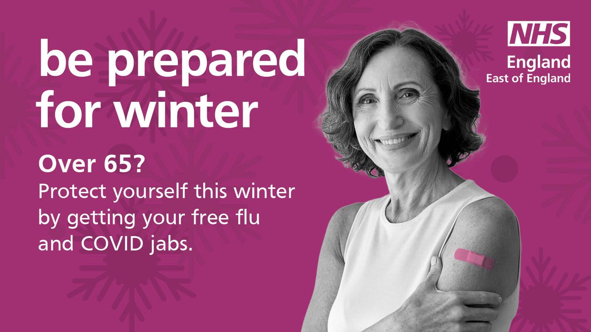 NHS SNEE ICB - Ipswich and east Suffolk (@sneeicb_ies) on Twitter photo Be prepared for winter by getting your COVID and flu vaccinations - all the info at sneevaccine.org.uk
<a href="/ComPharmNS/">Community Pharmacy Norfolk & Suffolk</a> <a href="/Suffolk_PC/">Suffolk Primary Care</a> @SuffolkGPFed <a href="/SCCPublicHealth/">Healthy Suffolk</a> <a href="/NHSEastEngland/">NHS East of England</a> Be prepared for winter by getting your COVID and flu vaccinations - all the info at sneevaccine.org.uk
<a href="/ComPharmNS/">Community Pharmacy Norfolk & Suffolk</a> <a href="/Suffolk_PC/">Suffolk Primary Care</a> @SuffolkGPFed <a href="/SCCPublicHealth/">Healthy Suffolk</a> <a href="/NHSEastEngland/">NHS East of England</a>