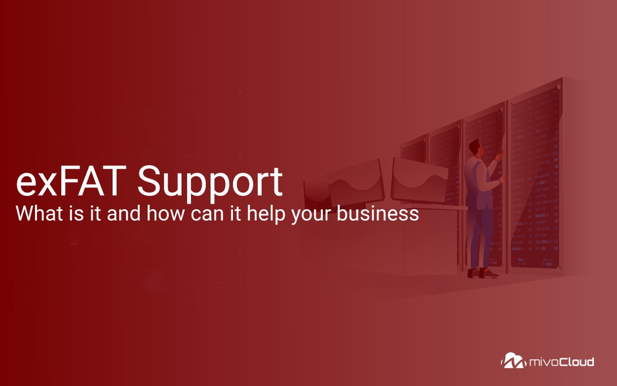 MivoCloud's tweet photo. If there is a need for file systems that would meet the needs of both users and businesses. One of these systems is #exFAT, a file system developed by #Microsoft. Read more in our blog!
https://t.co/HG6N8jopA7
#hosting #usa #europe #romania #moldova #vps https://t.co/db13HfBOCd