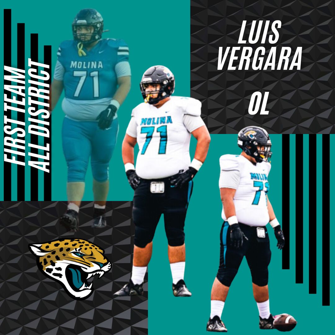 RecruitMoJags (@recruitmojags) on Twitter photo Congratulations to <a href="/Luis_v_06/">Luis Vergara</a> on getting First Team Honors this year. He has been a staple on our OL and a Great Leader.
JUICE
ATTITUDE
GROWTH
SUCCES
<a href="/dallasathletics/">Dallas ISD Athletics</a> <a href="/Coachbru3/">Coachbru</a> <a href="/JacobNunez27/">Jacob Nuñez</a> <a href="/MolinaFootball/">Molina Football</a> Congratulations to <a href="/Luis_v_06/">Luis Vergara</a> on getting First Team Honors this year. He has been a staple on our OL and a Great Leader.
JUICE
ATTITUDE
GROWTH
SUCCES
<a href="/dallasathletics/">Dallas ISD Athletics</a> <a href="/Coachbru3/">Coachbru</a> <a href="/JacobNunez27/">Jacob Nuñez</a> <a href="/MolinaFootball/">Molina Football</a>