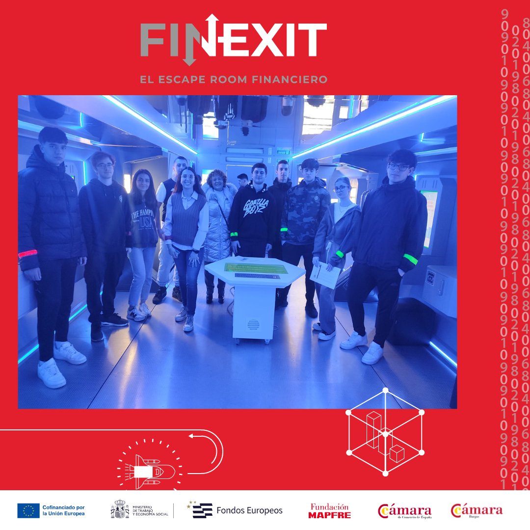 camarascomercio's tweet photo. Los jóvenes de Aranda de Duero y Soria pudieron disfrutar hace unos días del paso de #FINEXIT por sus institutos.

🎯Tuvieron la oportunidad de fortalecer su empleabilidad, preparándolos para afrontar con confianza los desafíos económicos del futuro.

#EuropaSeSiente @camarasoria https://t.co/9U01IoPby3