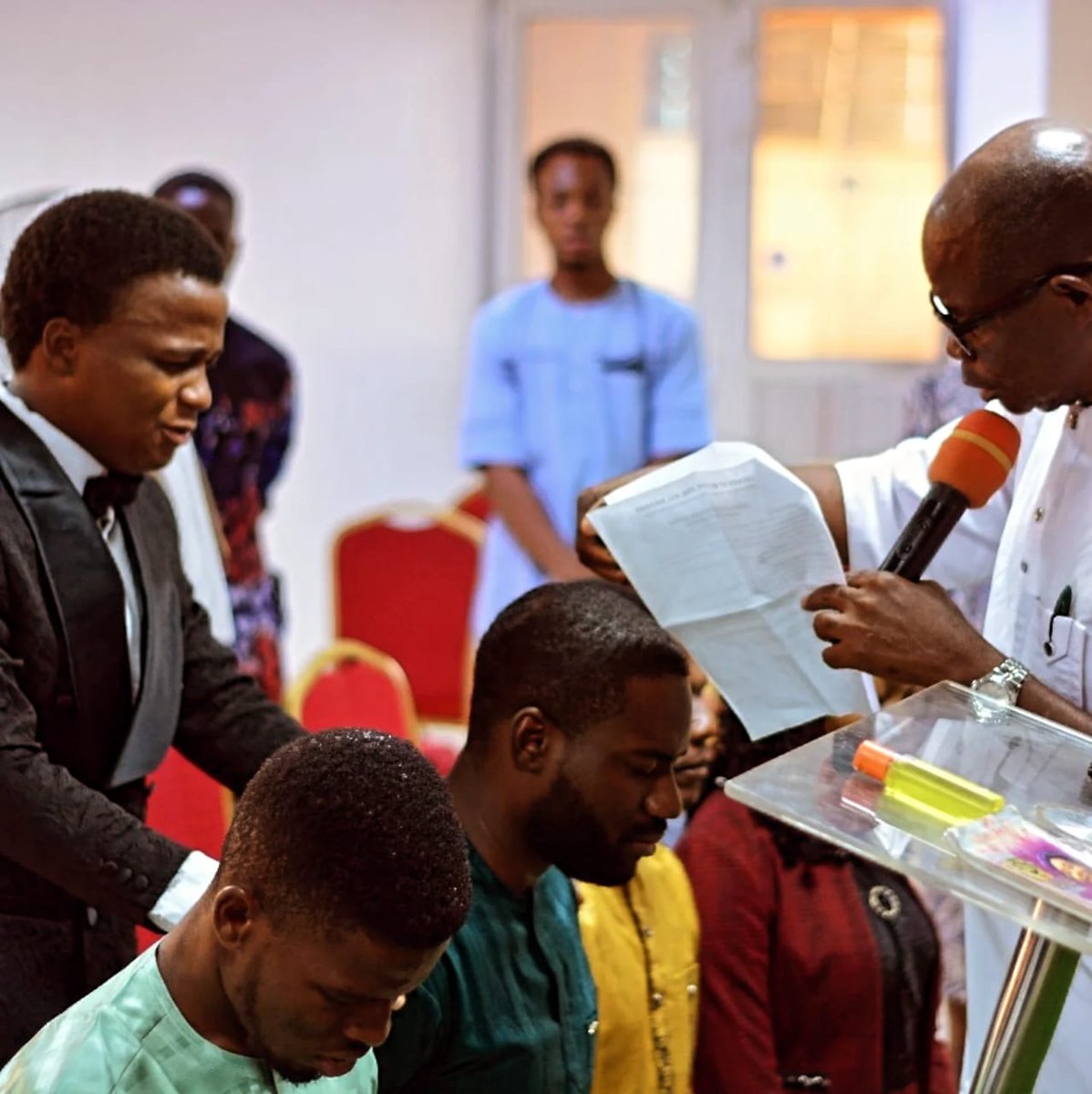 __KCIM's tweet photo. God bless our new leaders ✨
Anointing for Greater Works 🔥
#KCIM #OrdinationService #Abeokuta https://t.co/ce5BcJchfN