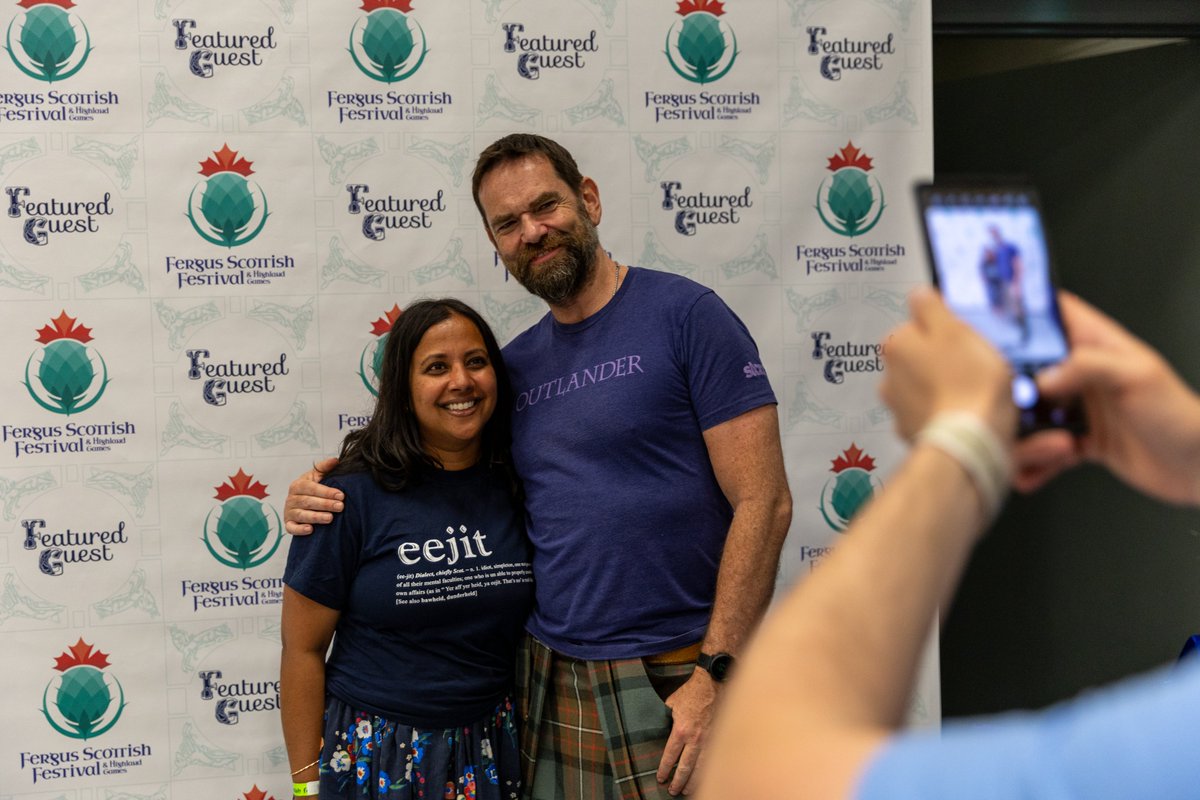 Happy Birthday, Duncan LaCroix! 🎂 Did you get a chance to meet Duncan when he joined us at the Festival in 2022 or 2024? #Outlander