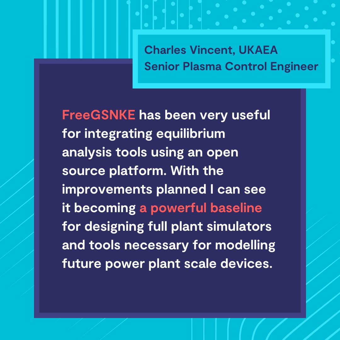 Hartree Centre (@hartreecentre) on Twitter photo We’ve collaborated with <a href="/UKAEAofficial/">UK Atomic Energy Authority</a> to build FreeGSNKE, a Python framework that supports fusion researchers to digitally model and build fusion devices.
See what the researchers have to say below!
Learn more about the collaboration here: hartree.stfc.ac.uk/work-with-us/p… We’ve collaborated with <a href="/UKAEAofficial/">UK Atomic Energy Authority</a> to build FreeGSNKE, a Python framework that supports fusion researchers to digitally model and build fusion devices.
See what the researchers have to say below!
Learn more about the collaboration here: hartree.stfc.ac.uk/work-with-us/p…