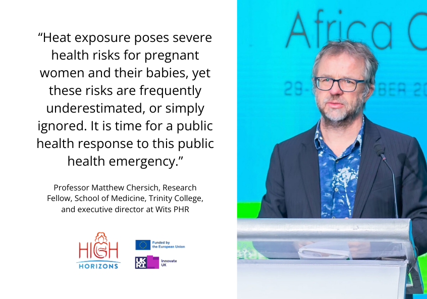 HIGH Horizons (@highhorizons_eu) on Twitter photo ๐๏ธ The <a href="/Independent_ie/">Irish Independent</a> just reported on our groundbreaking <a href="/NatureMedicine/">Nature Medicine</a> review on heat and pregnancy:
๐ถ Every 1C ๐, chances of pre-term birth ๐ 4%.
๐ชญ During heatwaves, that figure increased 26%
We urgently need a #publichealth response!
Read on: bit.ly/4fSvTW4 ๐๏ธ The <a href="/Independent_ie/">Irish Independent</a> just reported on our groundbreaking <a href="/NatureMedicine/">Nature Medicine</a> review on heat and pregnancy:
๐ถ Every 1C ๐, chances of pre-term birth ๐ 4%.
๐ชญ During heatwaves, that figure increased 26%
We urgently need a #publichealth response!
Read on: bit.ly/4fSvTW4