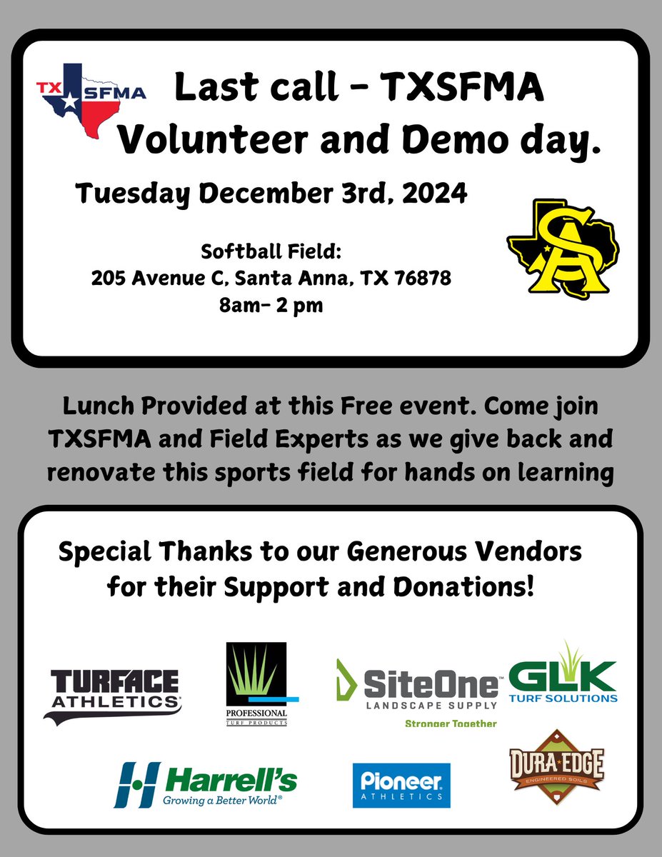 Texas SFMA (@txstma) on Twitter photo Please come join us for free demo day with hands on experience with the professionals ! txstma@gmail.com Please come join us for free demo day with hands on experience with the professionals ! txstma@gmail.com