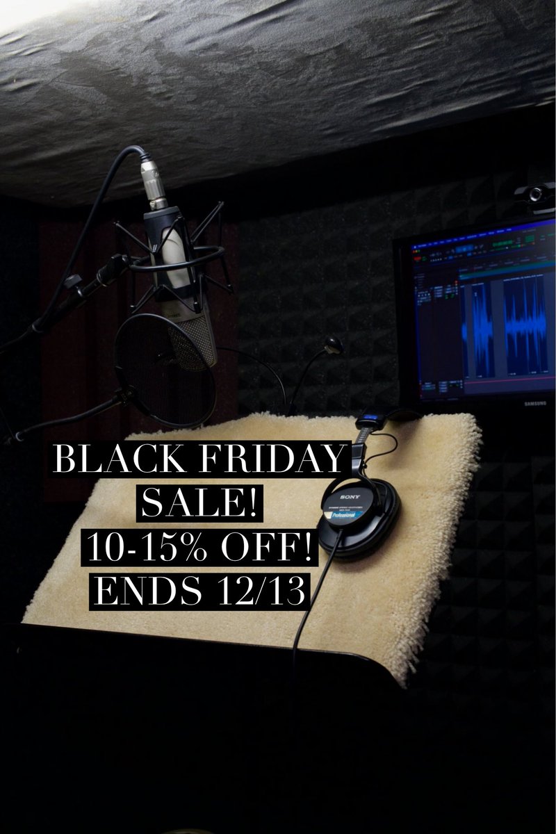 Do you need a new #vo #demo?  Get a deposit in now to lock in our sale pricing!

#toonhouse #billfarmer #vo #voiceactor #voiceacting #demo #voicetalent #voiceover #voiceoveractor #actor #actress #comercialdemo #animationdemo #videogamedemo #comercial #animation #videogame #anime